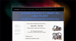 Desktop Screenshot of lesmachineriesst-amant.com